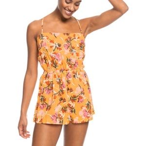 On Way Love Cover-Up size XL Chamois Pressed Flowers yellow orange
